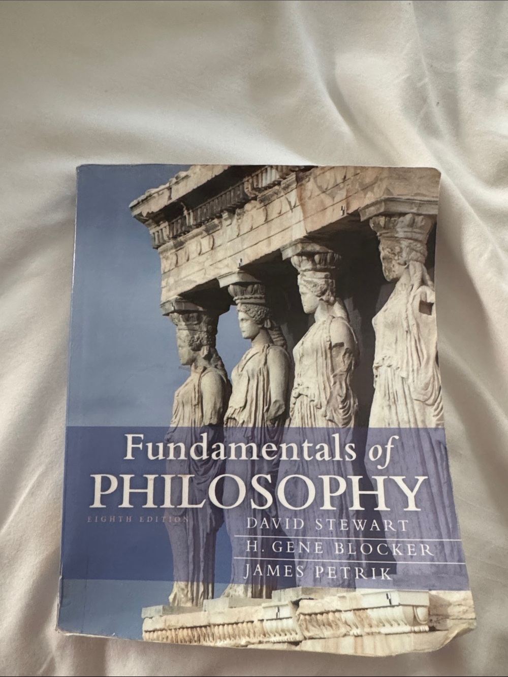 Fundamentals of Philosophy Textbook - Blue Cover Eighth Edition